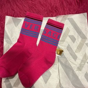 WOMEN’S VERSACE LOGO SOCKS